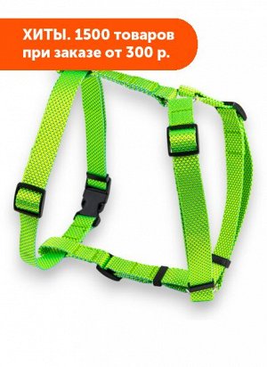 Шлейка Dog&Vogue NEO зеленая 1,5 см(ОШ32-40см, ОГ33-52см) АКЦИЯ!