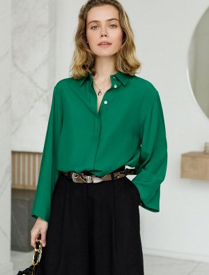 Блузка из лиоцелла с вискозой