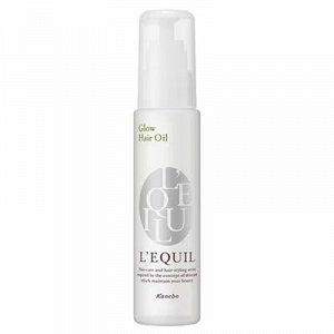 Увлажняющее масло для волос Kanebo L'equil Glow Hair Oil