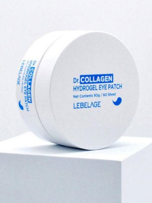 Lebelage Гидрогелевые патчи для глаз с коллагеном / Dr.Collagen Hydrogel Eye Patch, 60 шт.