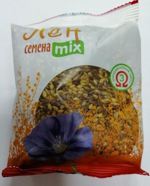 Льна семя  MIX (белый, коричневый) Здоровка 150,0 (71) РОССИЯ