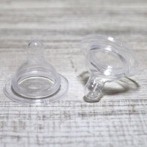 Соска Бусинка силиконовая на бут.с шир.гор. 2 шт. 501 (Сред . поток)