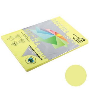 Бумага Spectra Colour A4 100л/пач 75 гр Cyber Yellow №363 (1/22) арт. 363 (1/22)