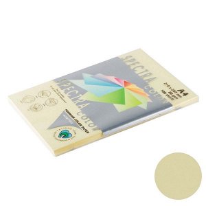 Бумага Spectra Colour A4 100л/пач 80 гр Light Cream №110 (1/22) арт. 110 (1/22)