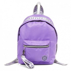 Рюкзак "Хатбер Fashion -Фиолетовый с серебром" 33х25х16 1 отд., 1 карман арт. NRk_44134