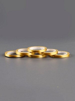 Лента для шаров, 4 мм x 4 м, золотая