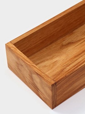 Лоток для столовых приборов и специй SL Home, 27x10x5 см, дуб