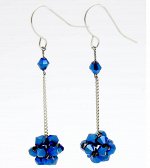 Серьги из хрусталя. 854591-241ХР