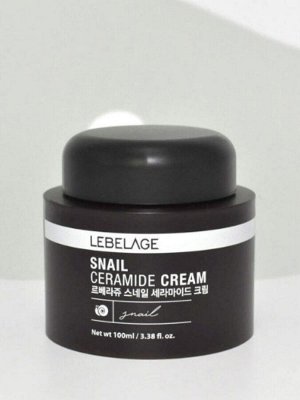 Lebelage Крем для лица с керамидами и муцином улитки Snail Ceramide Cream, 100 мл