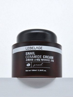 Lebelage Крем для лица с керамидами и муцином улитки / Snail Ceramide Cream, 100 мл
