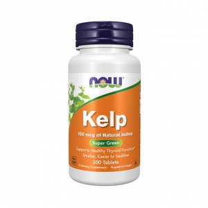 KELP 150mcg 200 TABS Келп (Бурая водоросль) 150 мкг - 200 таблеток
