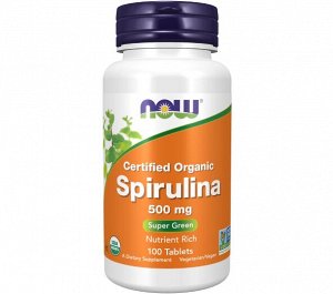 ORG SPIRULINA 500mg 100 TABS Спирулина 500 мг - 100 таблеток