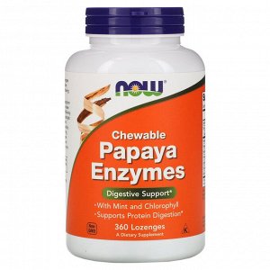 PAPAYA ENZYME CHEWABLE 360 TABS Энзимы-ферменты Папайи - 360 таблеток