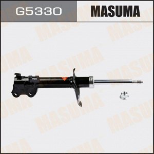Амортизационная стойка Masuma газомасляная двухтрубная, передняя, левая, 1 шт, арт. G5330 (соответствует KYB 333309)