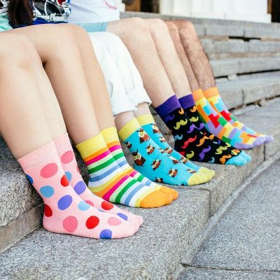 Качественные и стильные носки для всей семьи! Выгодно