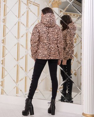 Леопардовая куртка