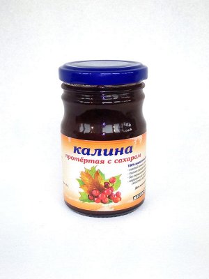 Калина перетертая с сахаром, 230гр