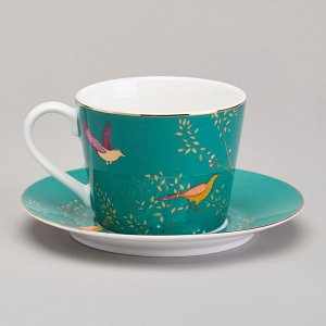 Чайная пара  lefard "golden birds" 220 мл (кор=18наб.)