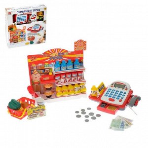 Игровой набор «Супермаркет»: касса с витриной и корзинкой