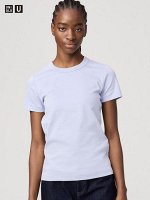 UNIQLO - футболка стандартного кроя с круглым вырезом - 61 BLUE