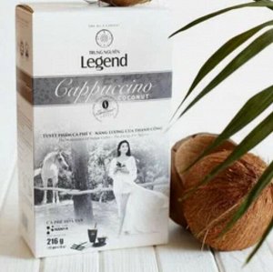 Вьетнамский растворимый кофе Cappuccino Coconut 216 гр (12 шт по 18 гр)