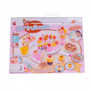 Торт с пирожным «С Днём Рождения!», 23 предмета