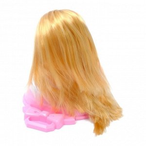 Кукла-манекен для создания причёсок "Милый парикмахер" блондинка, с аксессуарами