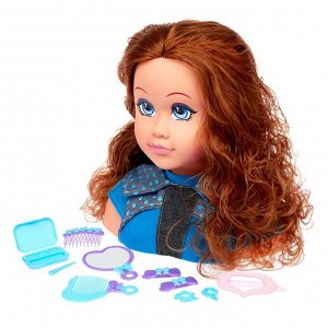 Кукла-манекен для создания причёсок «Карина» с аксессуарами