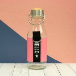 Бутылка &quot;Hello&quot; pink