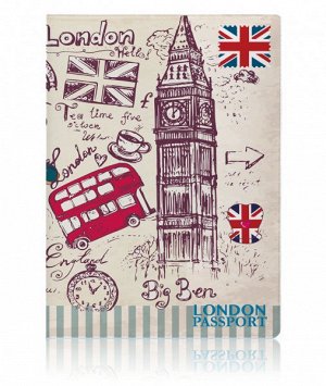 Обложка для паспорта miusli london vintage