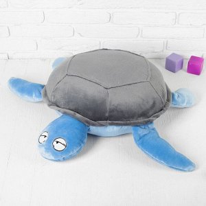 Мягкая игрушка «Черепаха», цвет серый, 62х83 см