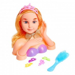 Кукла-манекен для создания причёсок «Полина» с аксессуарами, МИКС