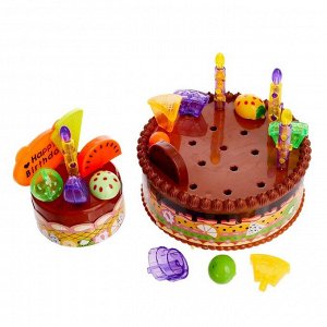 Игровой набор «Тортик на День Рождения», с аксессуарами