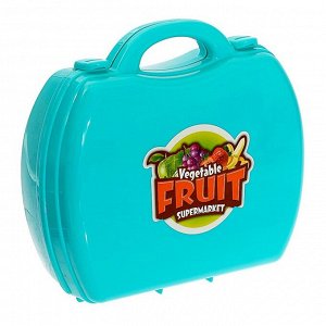Игровой набор «Магазин фрукты-овощи», в чемодане