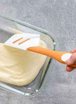 Силиконовый скребок широкий, бел.оранж, 1шт Tupperware® 1шт