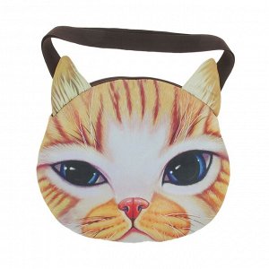 Мягкая сумка «Котик рыжий в полоску»
