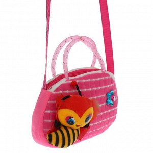 Мягкая сумочка "Пчелка", цвета МИКС