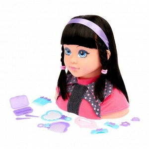 Кукла-манекен для создания причесок «Ида» с аксессуарами, МИКС