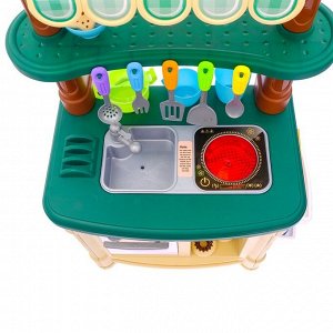 Игровой модуль кухня «Шик» мини №2, индукция, с водой из крана