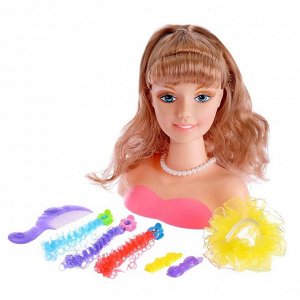 Кукла-манекен для создания причёсок "Модница" с аксессуарами