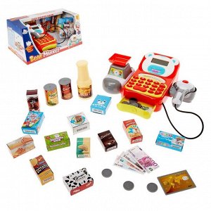 Игровой набор «Играем в магазин», с кассой и аксессуарами