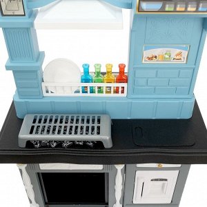 Игровой модуль кухня «Классик» двухсторонняя, со световыми и звуковыми эффектами, бежит вода