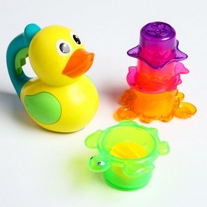Набор игрушек для купания «Уточка  и друзья»