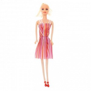 Кукла модель «В красивом летнем платье», МИКС