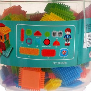 Конструктор игольчатый BRISTLES, 80 деталей