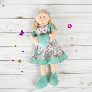 Подвеска «Инна», кукла с сердцем в ручках, платье в цветочек, цвета МИКС
