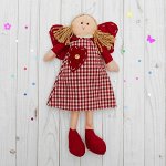 Подвеска «Ангелочек», кукла, блондинка с хвостиками, цвета МИКС