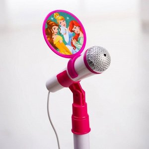 Disney Микрофон музыкальный на стойке &quot;Принцессы&quot; свет, звук