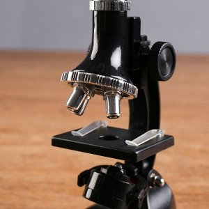 Микроскоп, кратность увеличения 900х, 600х, 300х, 100х, с подсветкой, набор для исследований