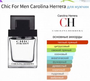 Мужские духи Chic Carolina Herrera 100 мл. Оригинал